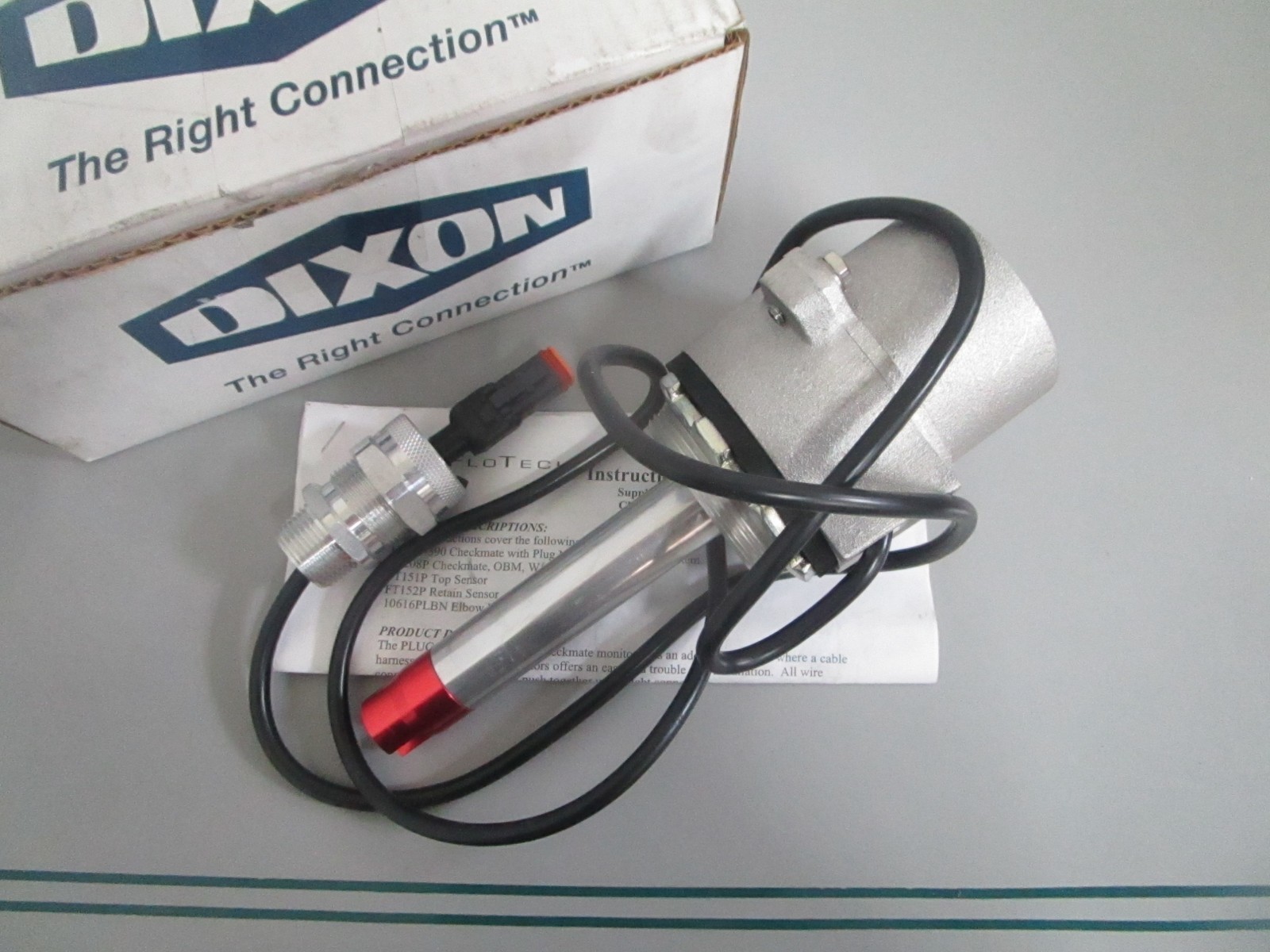 Dixon FT151P FloTech Plug-N-Play Therm-Optic Sensor 7in 2in NPT NEW 0820