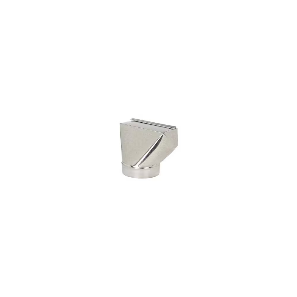 Master Flow Stack Boot 10 in. x 3-1/4 in. to 6 in. 90º Durable Galvanized Steel