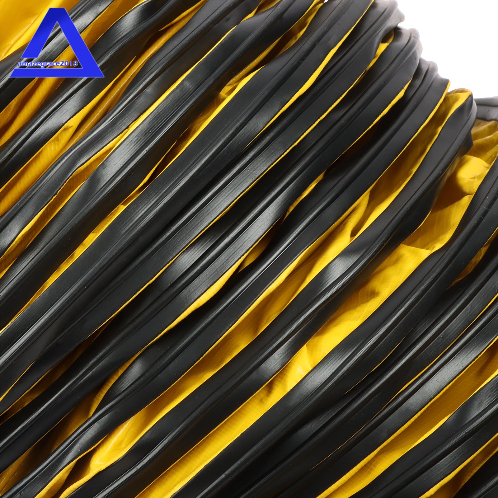 PVC Flexible Duct Hose for Ventilator Blower Fan with Carry Bag 12″ × 25FT
