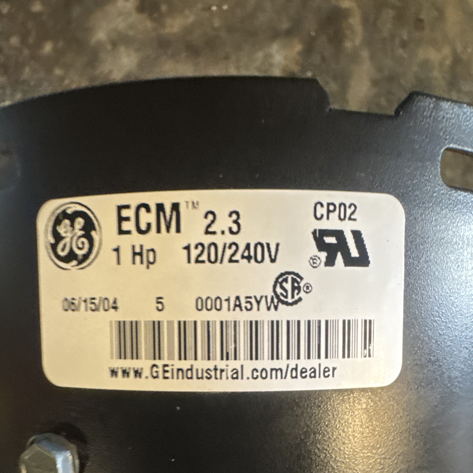 Trane ECM 2.3 CP02 Programmable Motor 1HP 200/230V 7.0A CCW D341314P03 MODULE!!!