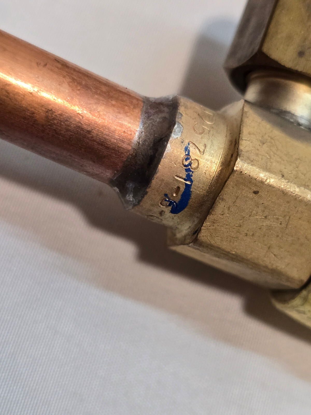 Lot 13x Parker Legris Quick Connect Stub Tubes Brass Copper HVAC Service Tools