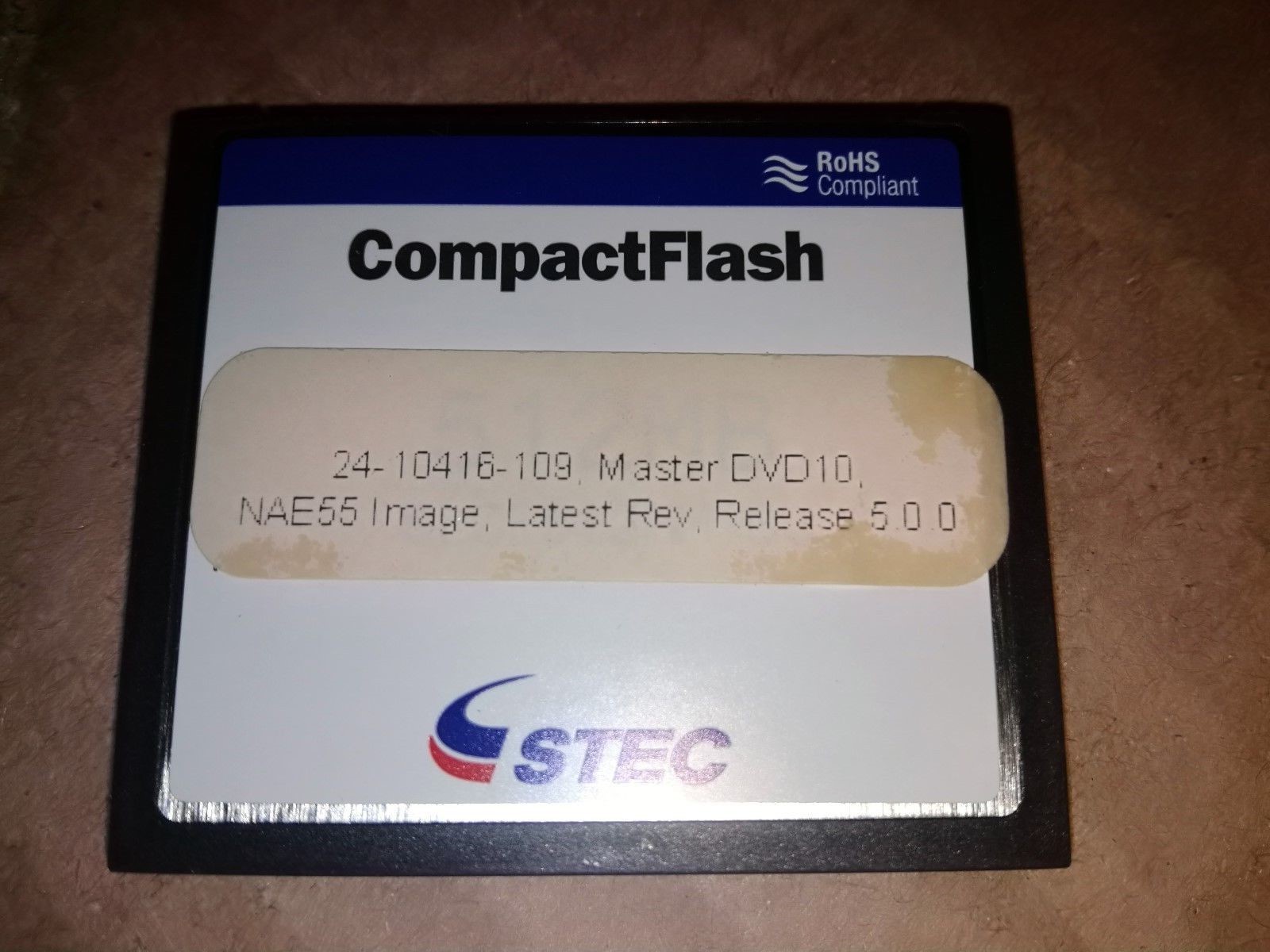 24-10416-109 Master DVD10 MAE55 image Rev5.00 for Johnson Controls MS-NAE5510-1