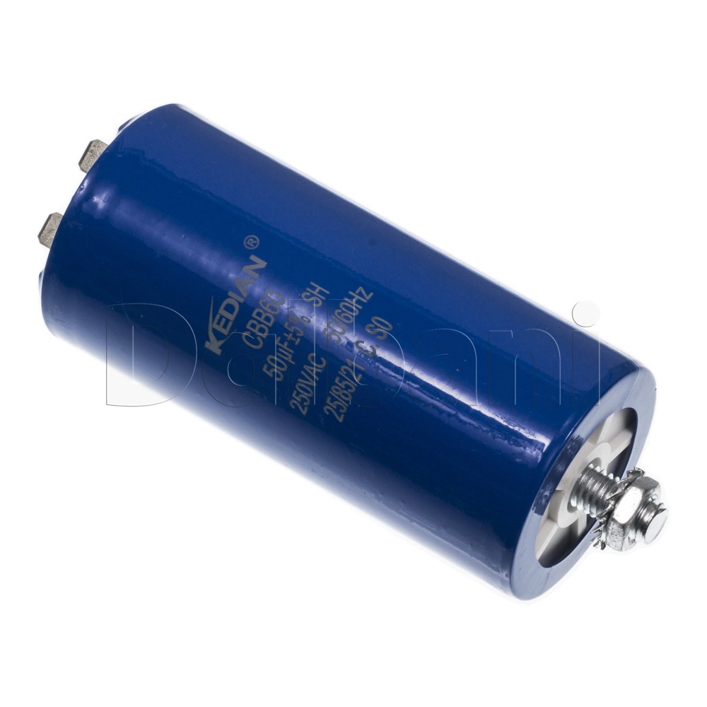 50uF Motor Run Capacitor 250VAC CBB60 250V AC 50MFD W/Fixing stud 45×95 25/85/21