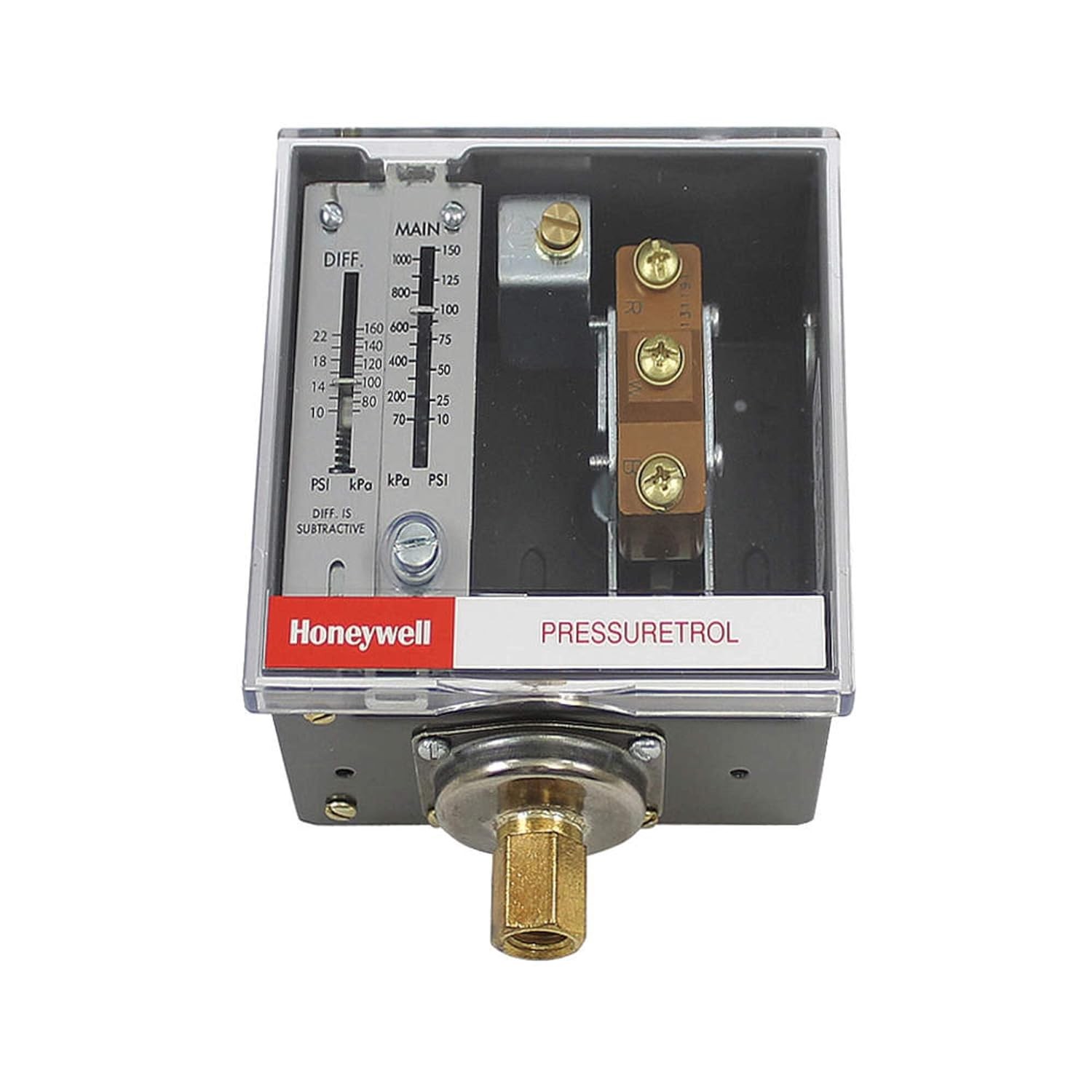 HONEYWELL L404F1102 Pressuretrol Controller w/ Auto recycle (10 psi to 150 psi)