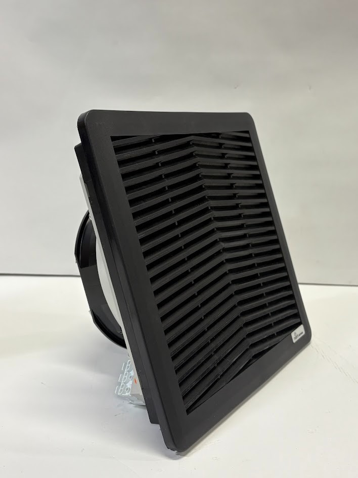 nVent Hoffman HN0916513 3R Side-Mount Filter Fan 115V, 9.84×9.84×4.44, Black NOB