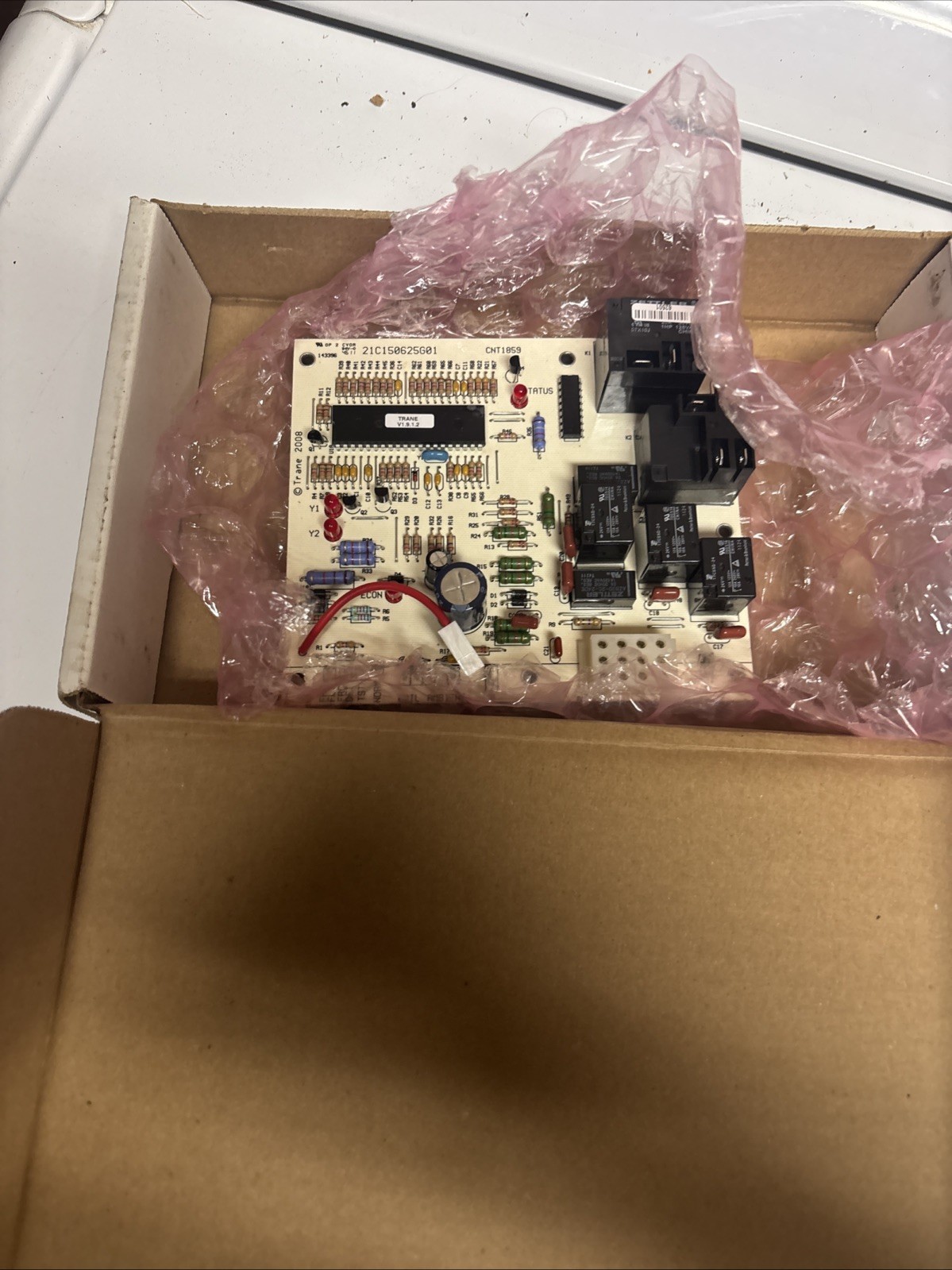 AMERICAN STANDARD TRANE Control Board 21C150625G01 CNT1859 used #D492