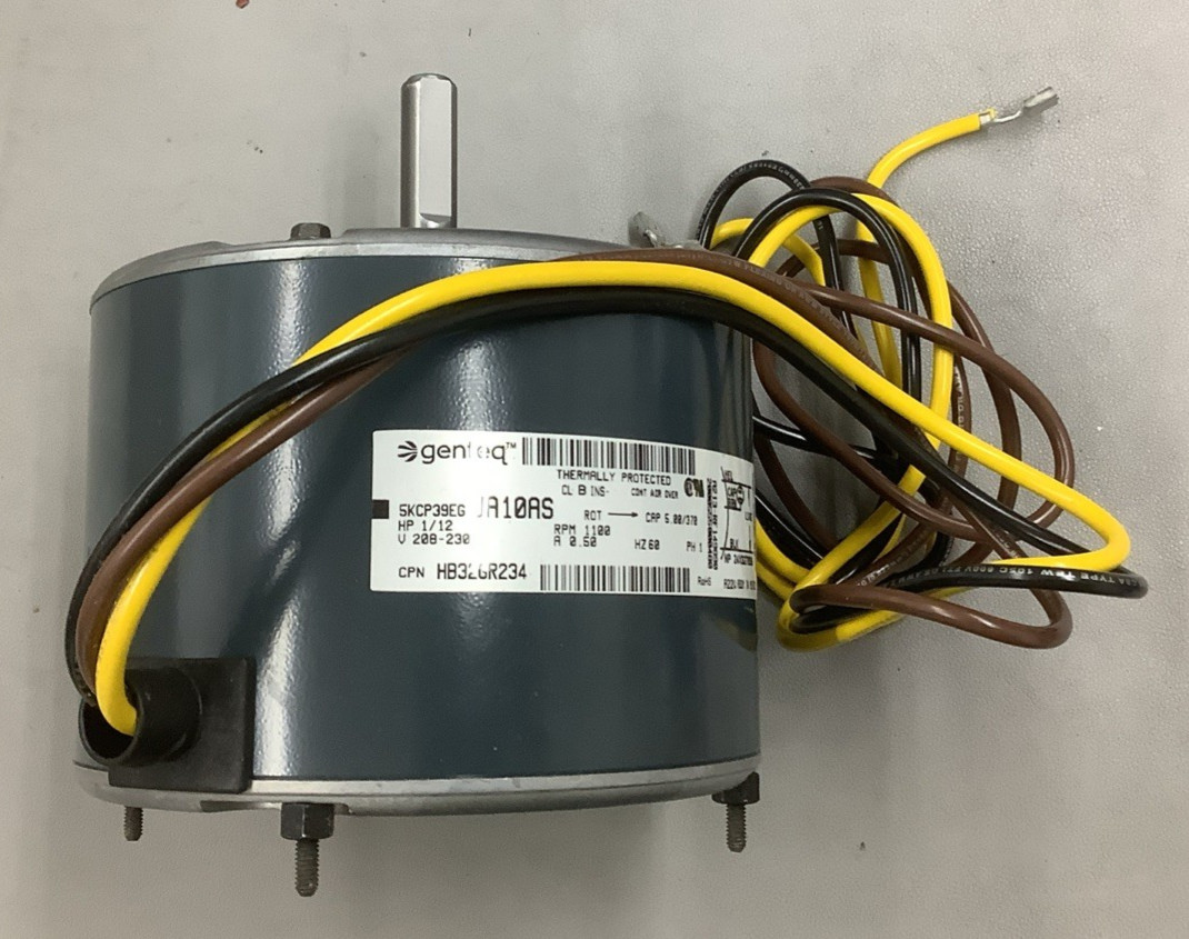Genteq 5KCP39EGUA10AS 1/12HP 1100RPM 208-230V Condenser Fan Motor (R106)