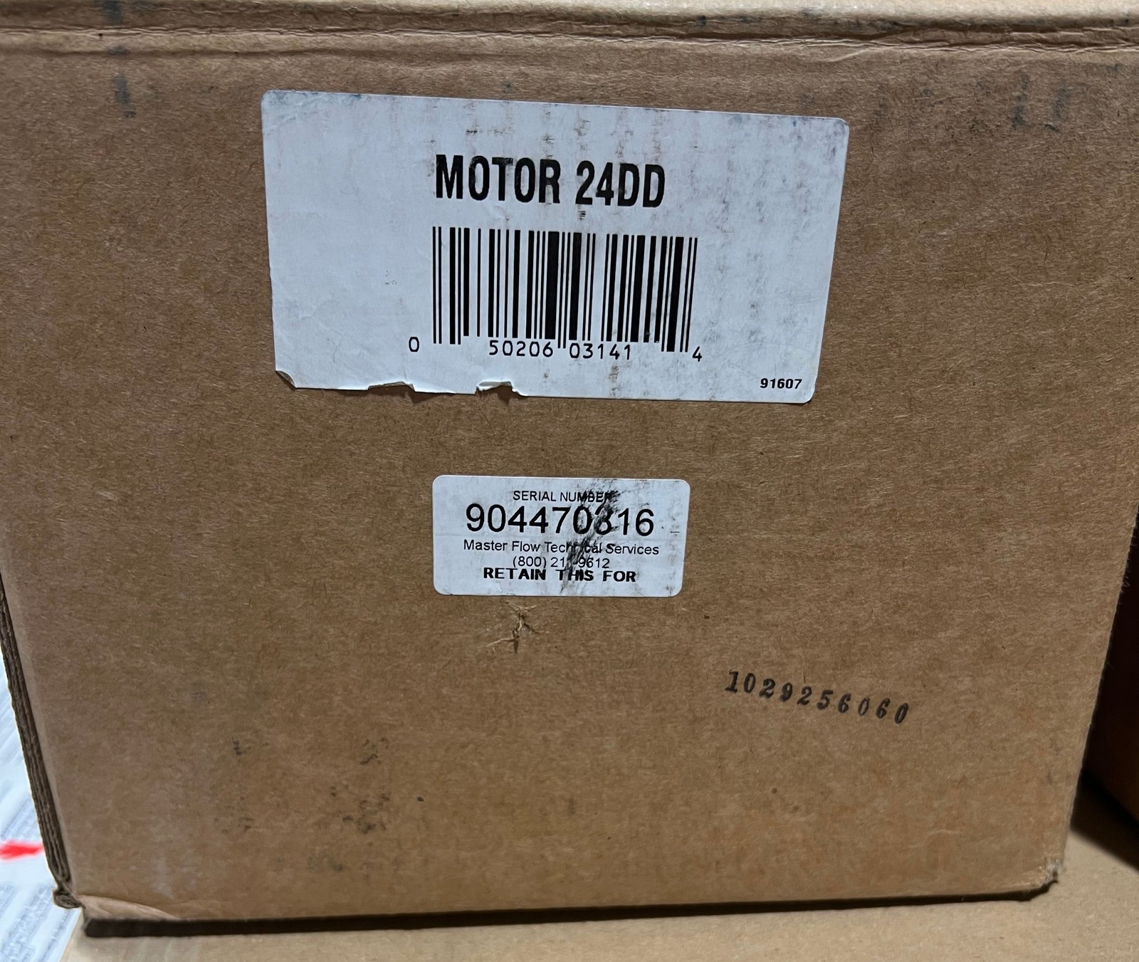 Master Flow Replacement Motor for 24 in. Direct Drive Whole House Fan MOTOR24DD