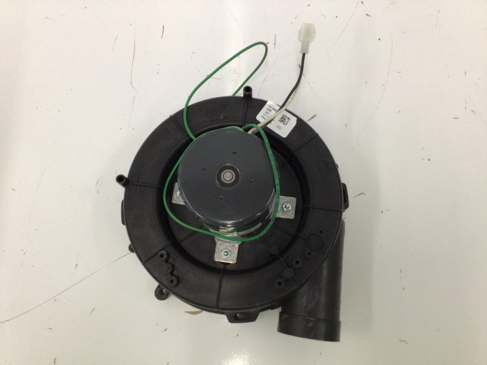 Fasco A992 Round Oem Blower, 3400 Rpm, 1 Phase, Direct, Plastic 1 Speed