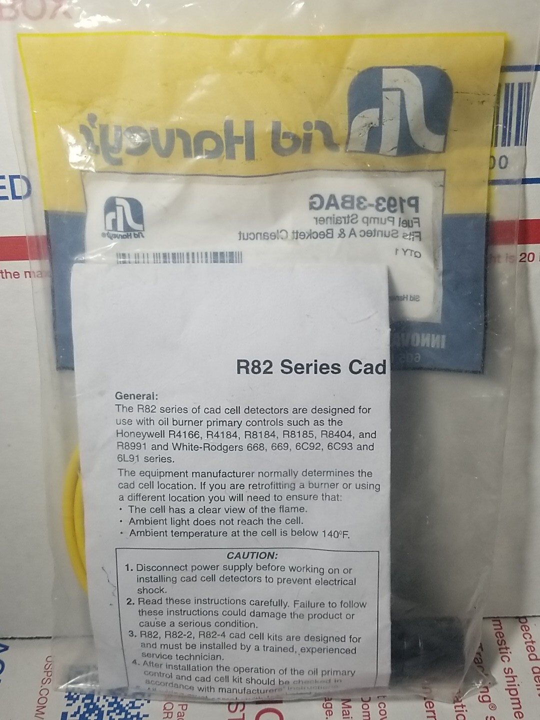 Sid Harvey #R82-4 Cadmium Sulfide Flame Detector Kit