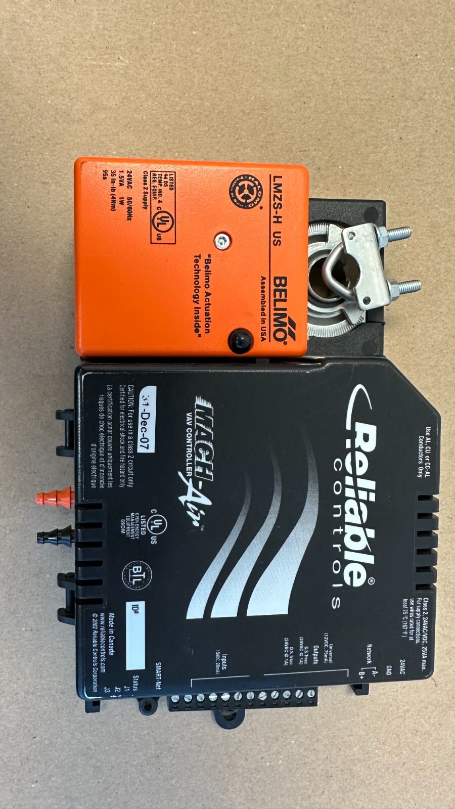 Reliable Controls Mach Air VAV Controller