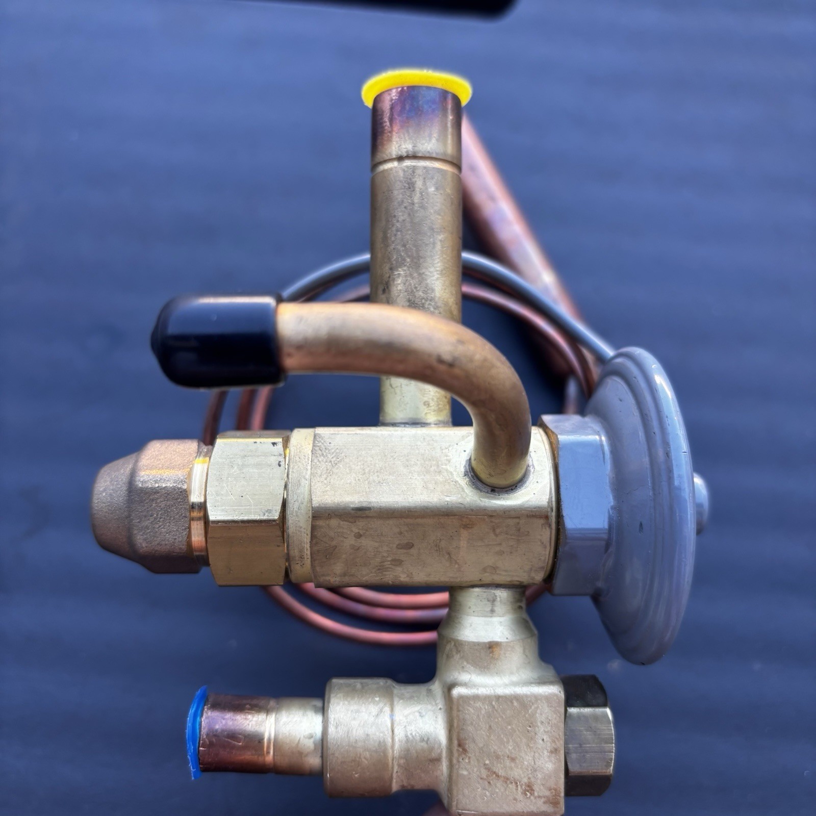 SBFSE-A-C 3/8″ x 1/2″ ODF Thermal Expansion Valve w/ 30″ Capillary (1/2 – 1 Ton)