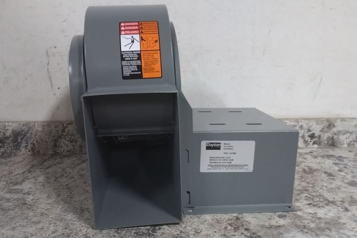 Dayton 1C792 7-3/4 In Wheel Diameter Steel Blower w/out Motor