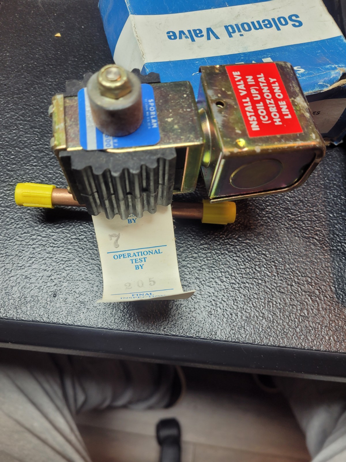 sporlan solenoid valve XRN-1 with coil