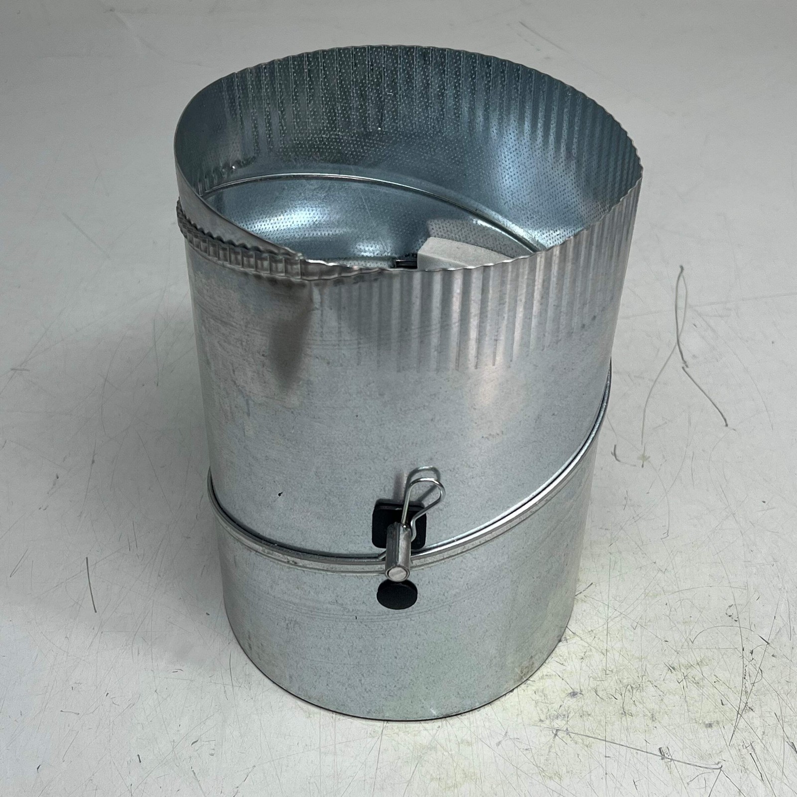 HONEYWELL Steel TrueZONE Motorized Fresh Air Damper 6″ 24V Chrome EARD6TZ