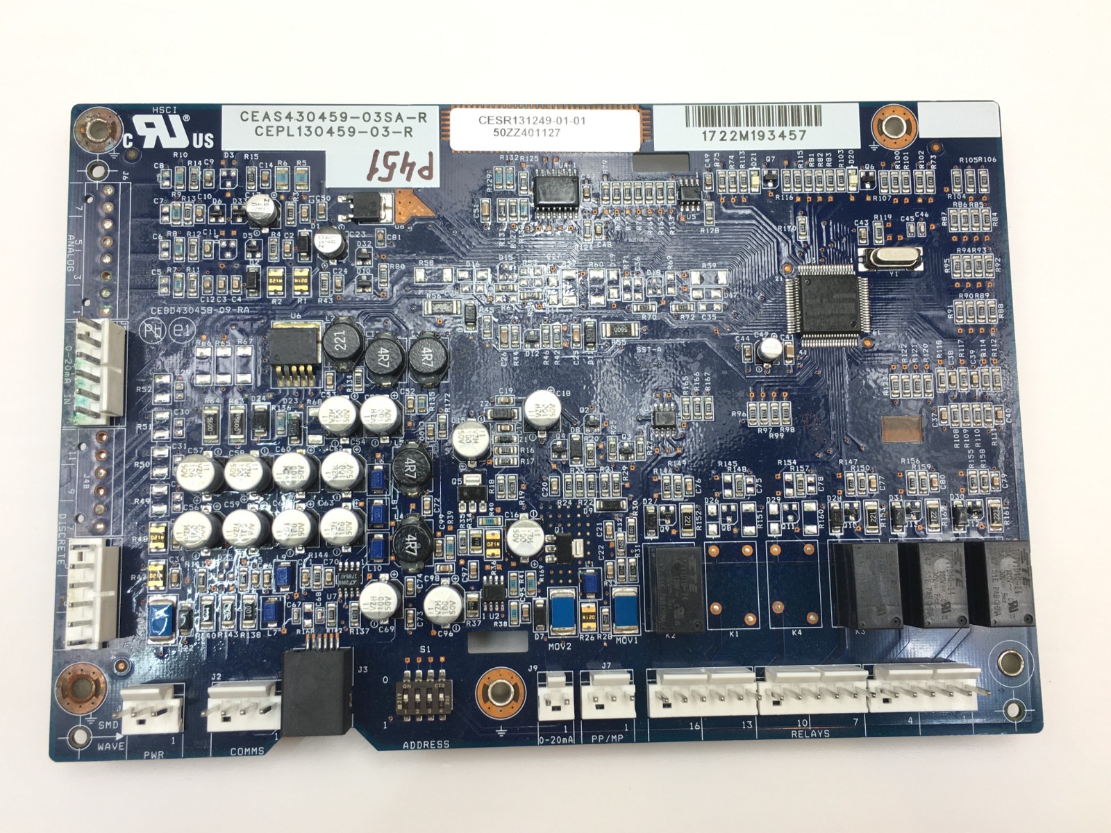 Carrier CEPL130459-03-R Chiller Control Board CESR131249-01-01 used #P451