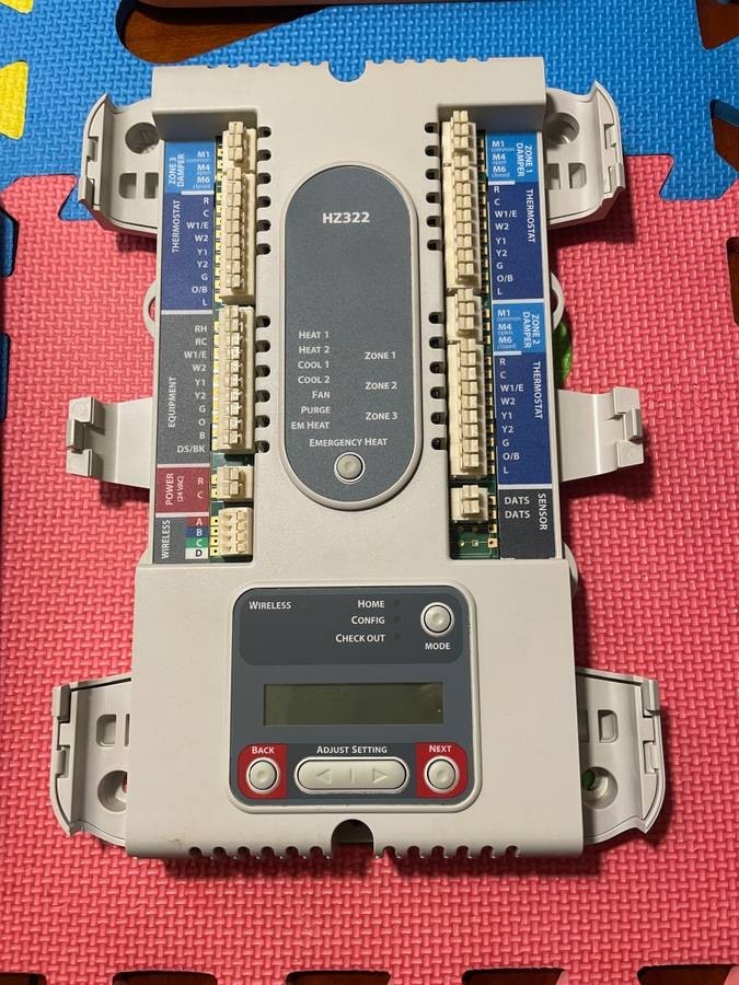 Honeywell HZ322 True Zone System HVAC Control Board COMPLETE SET