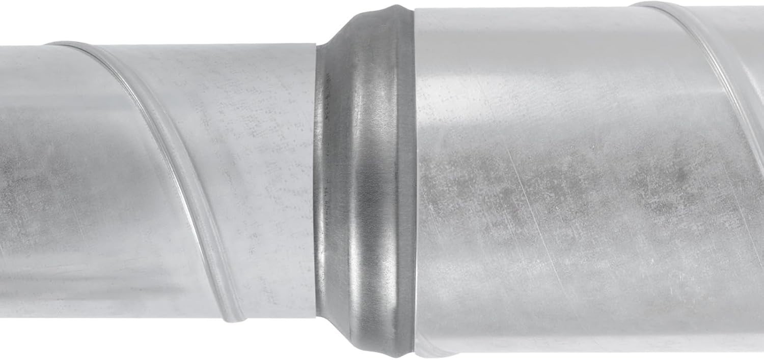 4 to 3 Inch Steel Round Duct Reducer for Ventilation Systems