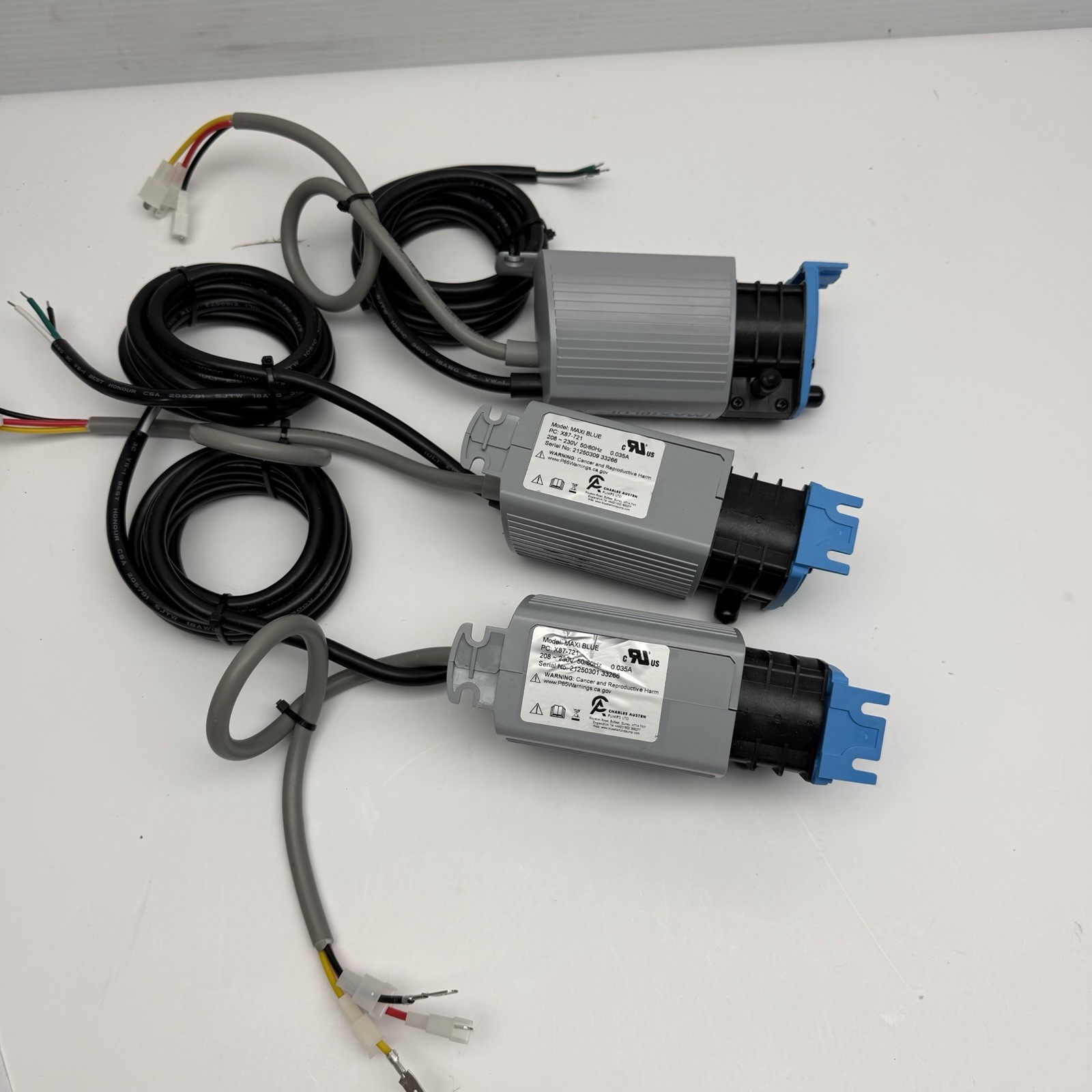 LOT OF 3 BLUE DIAMOND MAXI BLUE CONDENSATE PUMP