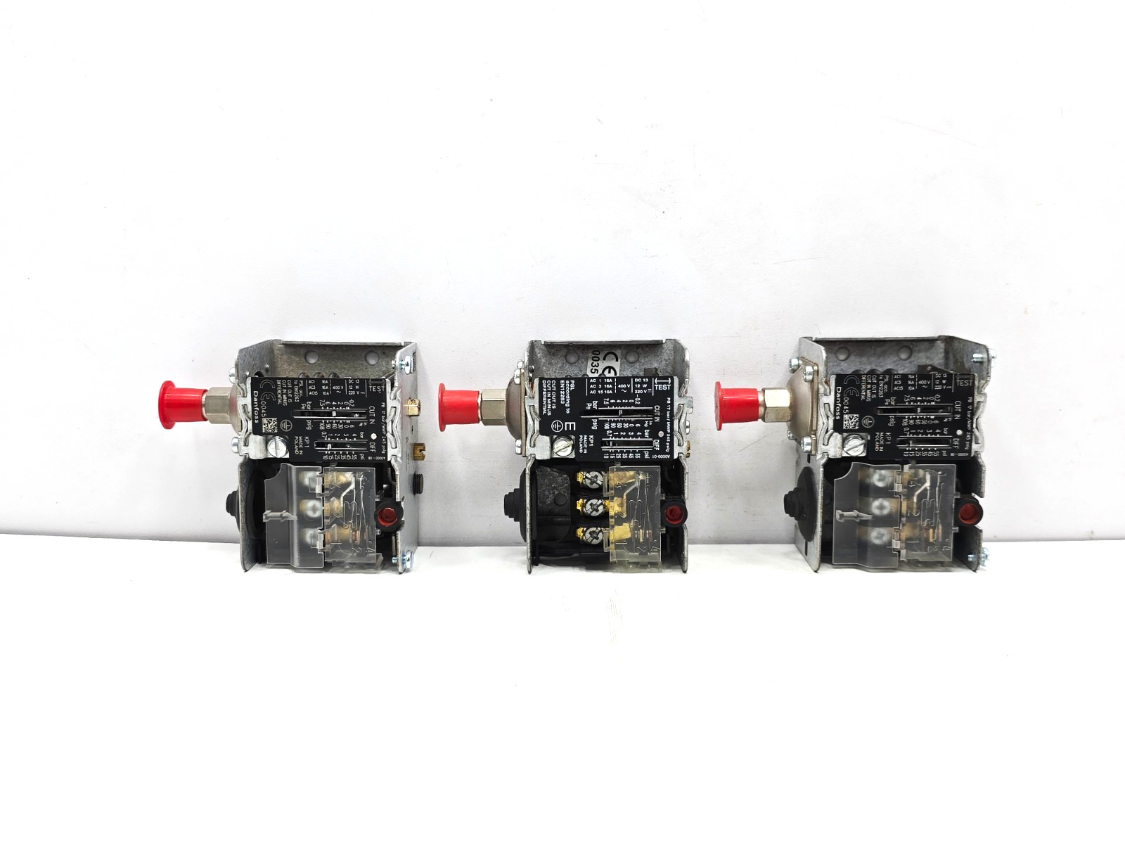 Danfoss KP1 060-110166 Low Pressure Control Switch Pack of 3