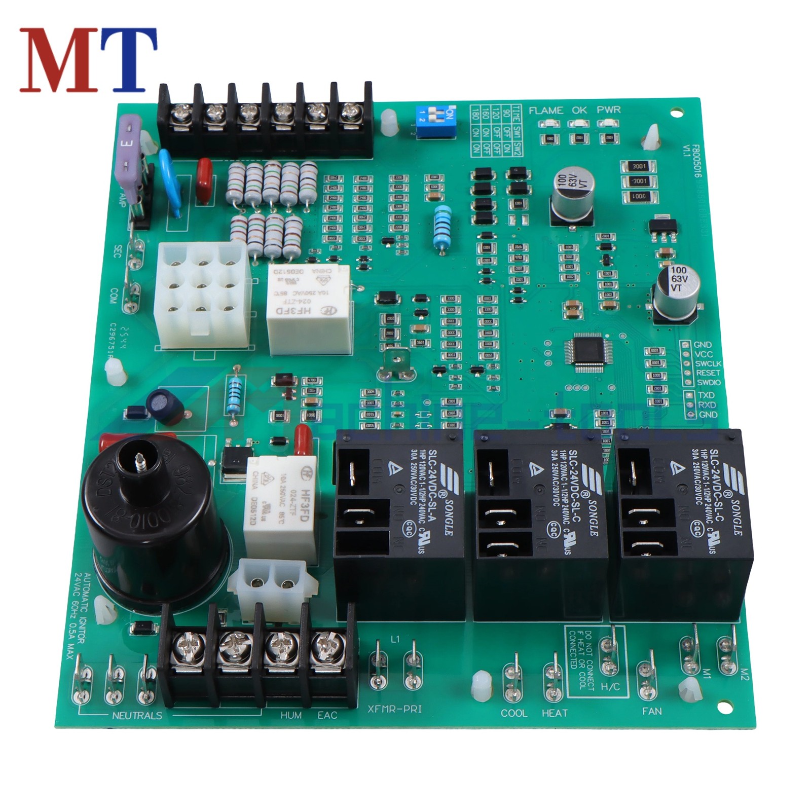 Furnace Control Board 62-24140-02 62-24140 Ignition Control Circuit Board ICM292