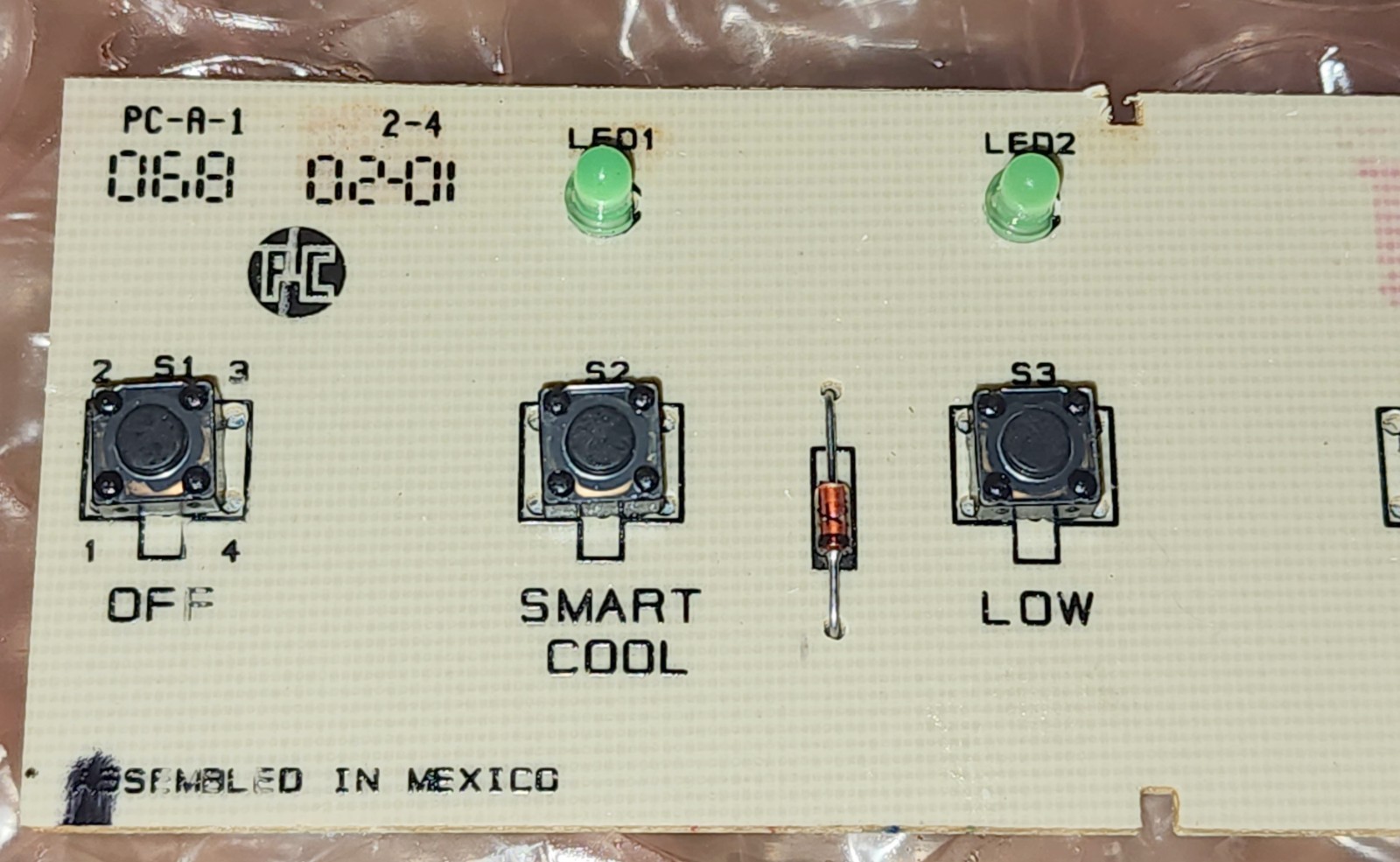 AC Amana 20103501 Air Conditioner Control Board 20103504 7128005-007 NOS See Pic
