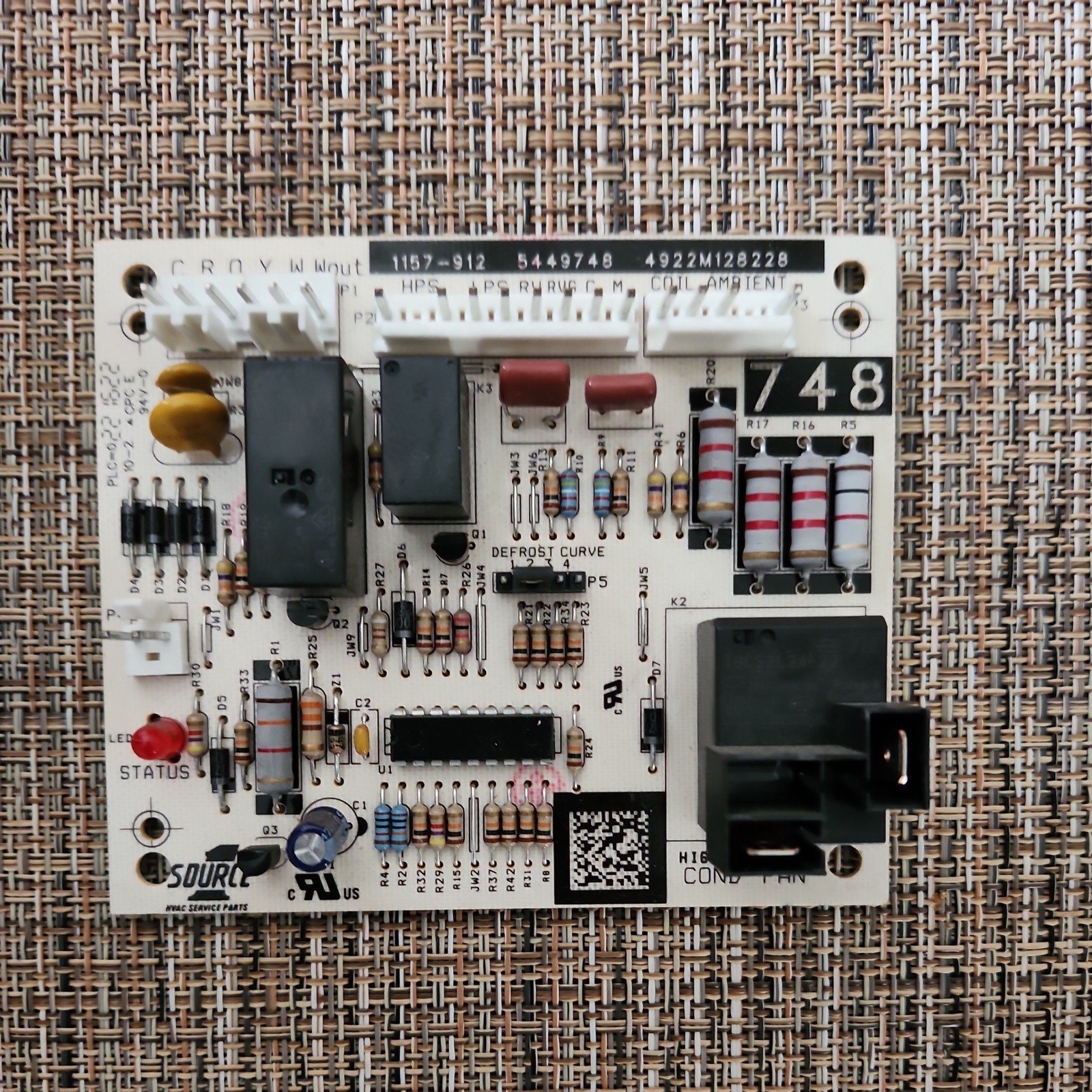Source 1 1157-912- HSCI Circuit Board