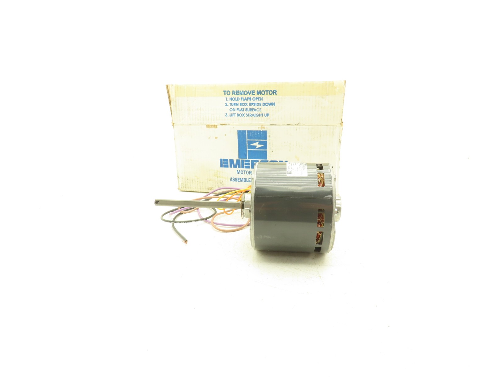 Emerson KA55HXFEK-1288 PSC Condenser Fan Motor 1/2Hp 1625rpm 208-230V 1PH 48Y