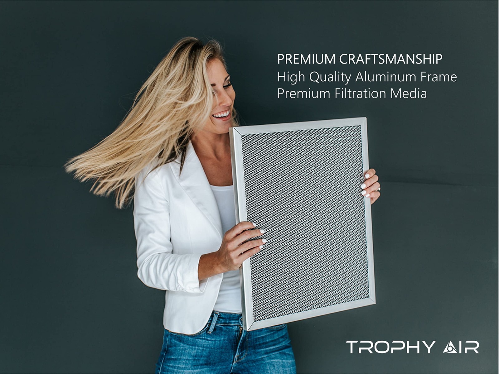 Trophy Air 8 Ac/Furnace Air Particle-Holding Quality 4 3/8 Depth 4Inchparentasin