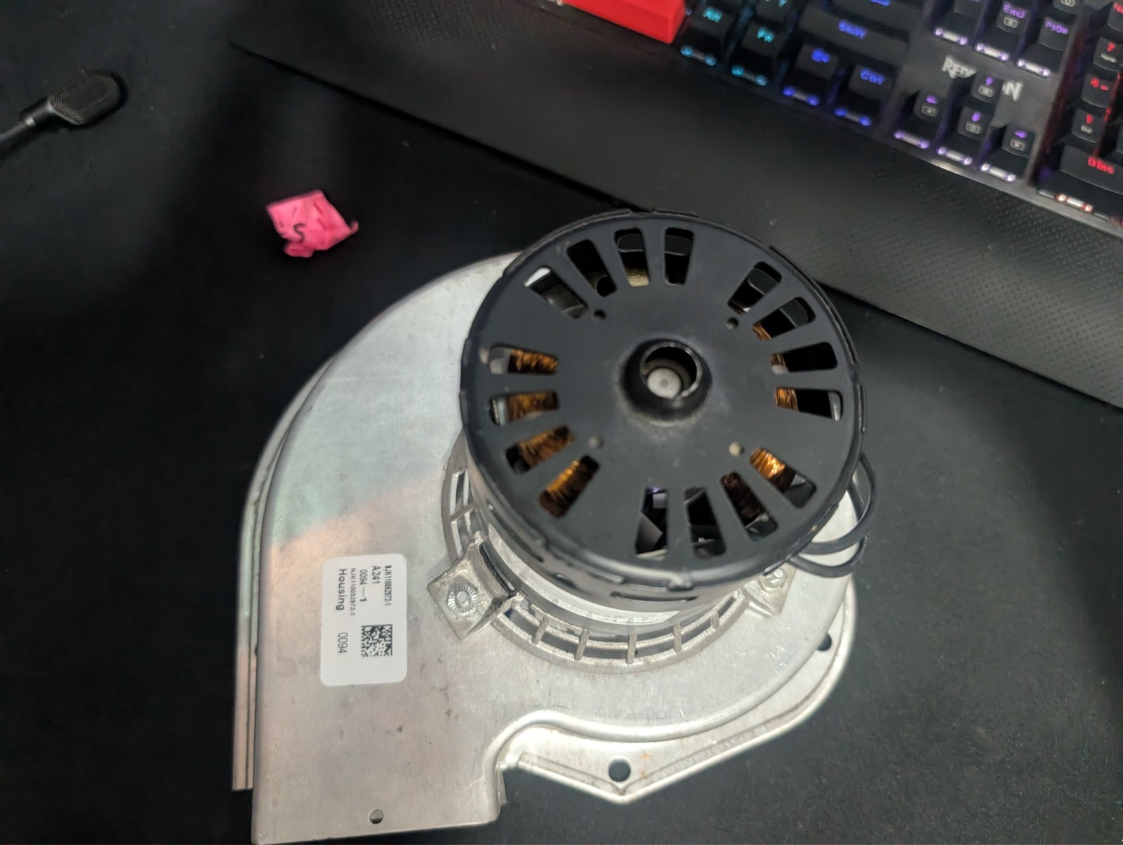 Fasco A241 Draft Inducer Blower, 230, Steel, 6 13/64 In W, 7 45/64 In H,