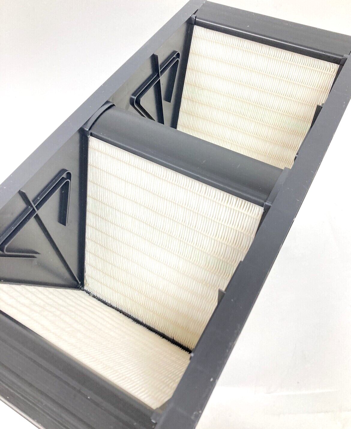 V-Bank Air Filter 12x24x12 Nominal Filter Size, Fiberglass, Plastic 2 Vs MERV 14