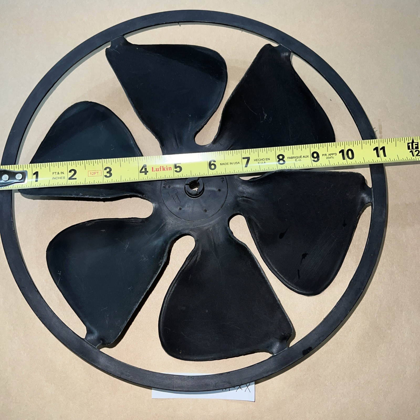 ROOM AIR CONDITIONER FAN BLOWER WHEEL 6 BLADES O.D. 11-1/8″