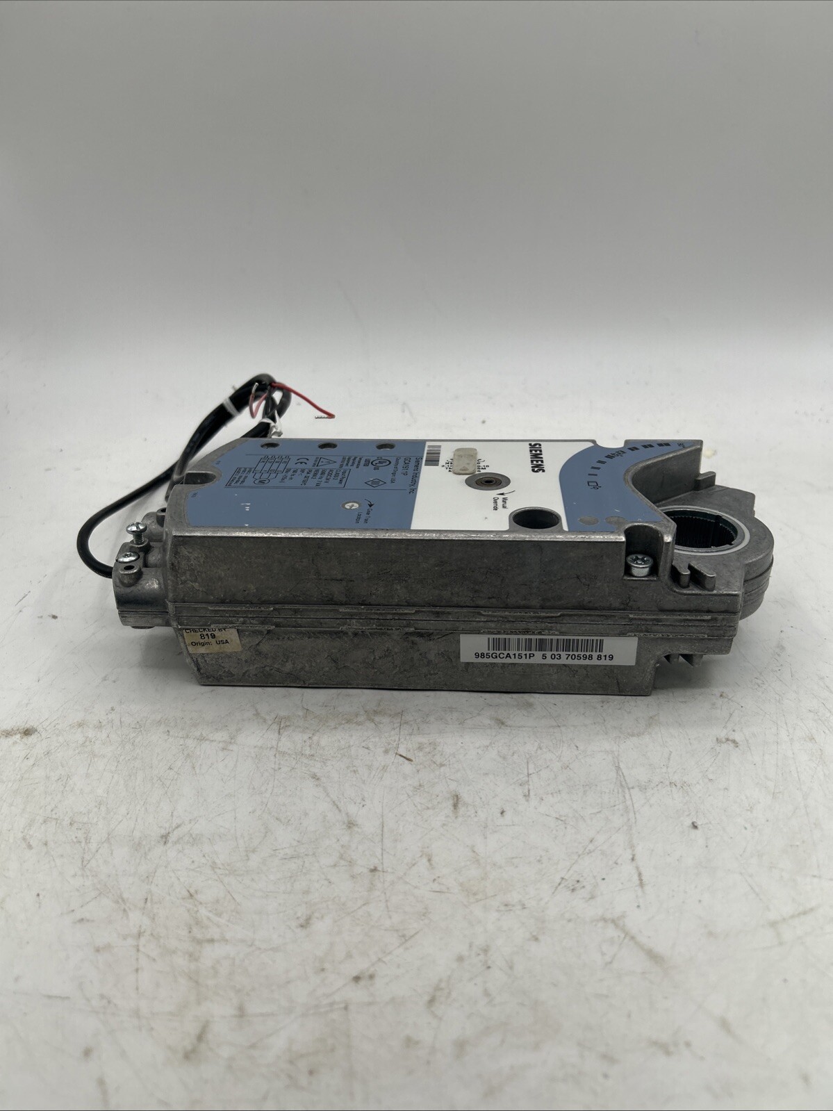 Siemens GCA151.1P Electric Actuator See Pics 30 Days Warranty