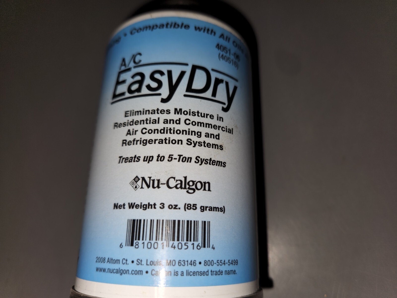 Nu-Calgon # 4051-06 A/C EASY DRY