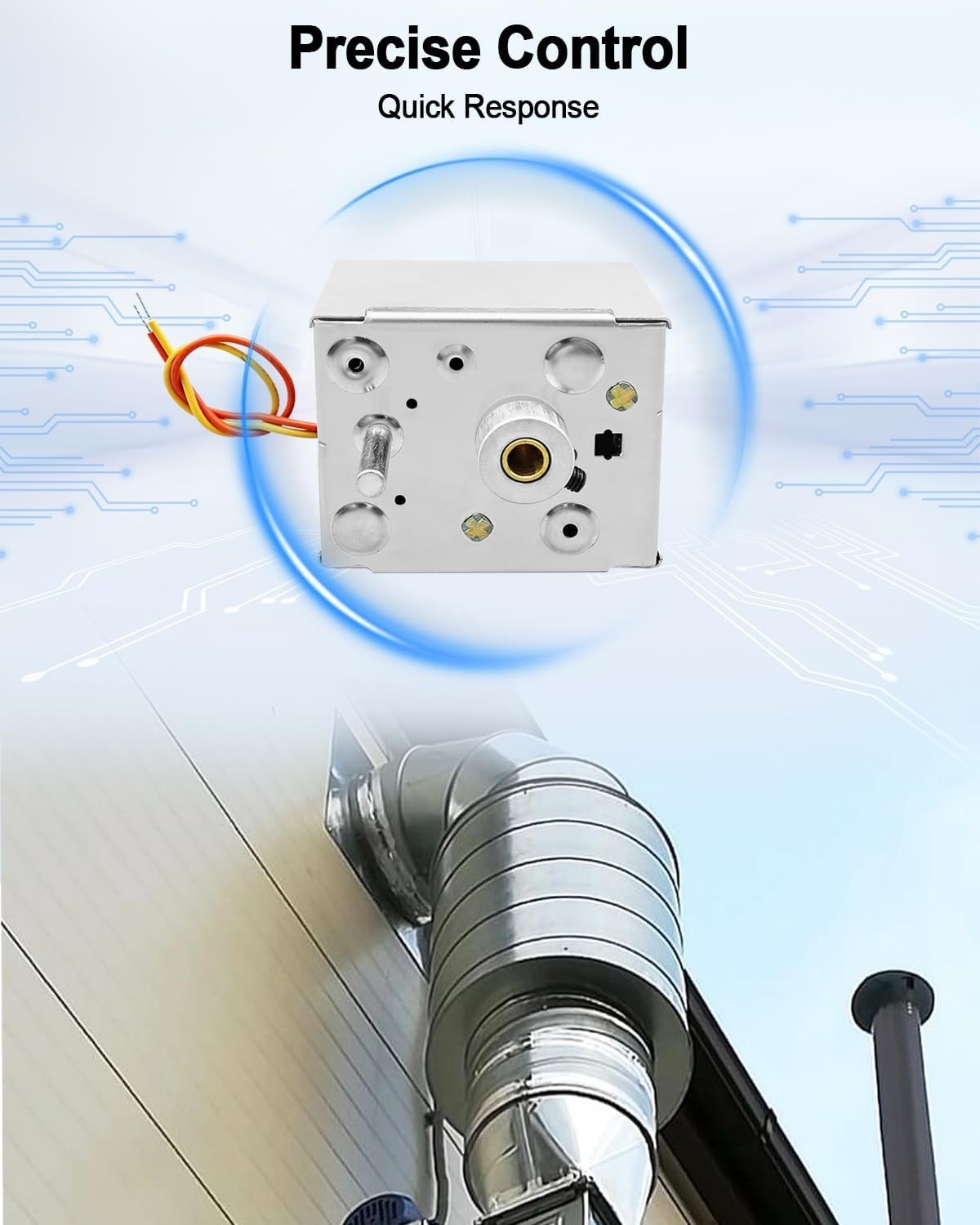 Reliable Copper HVAC Motor for Honeywell M847D – Precision Control & Efficiency