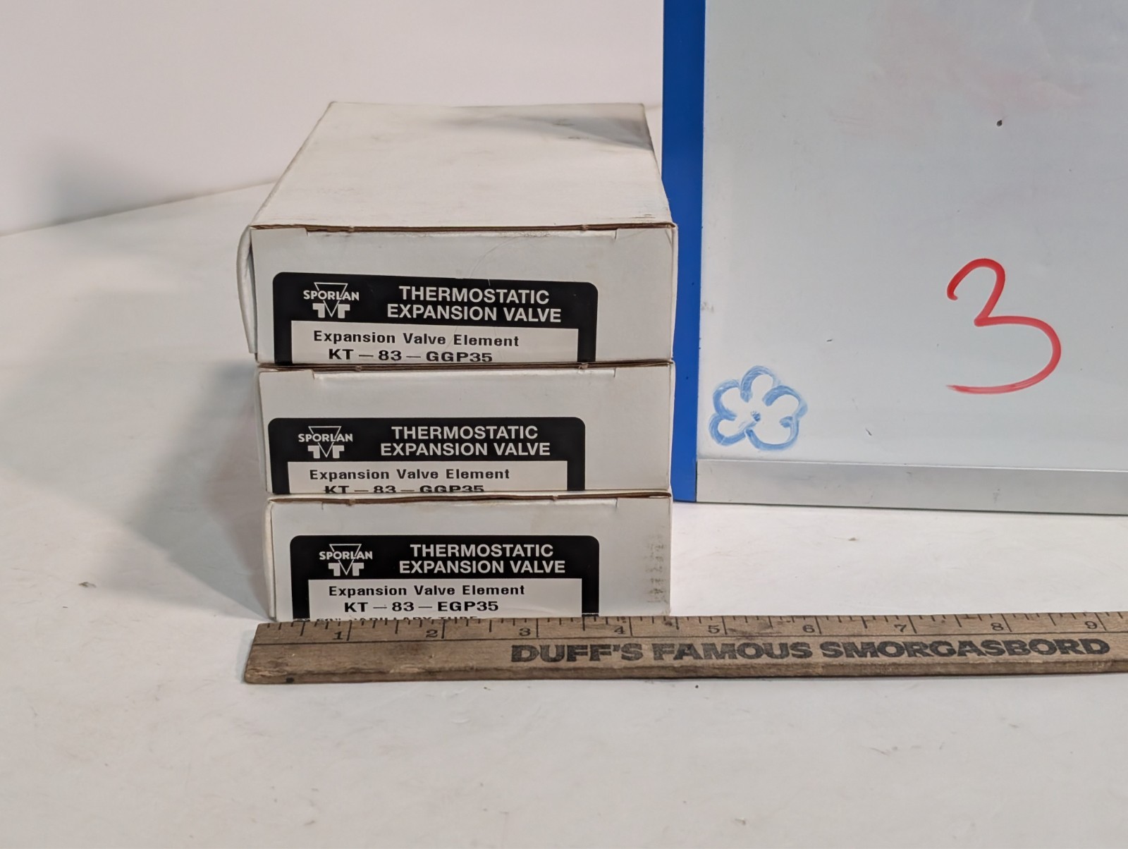 Parker Sporlan KT-83-GGP35 expansion valve elements, 60in capillary, in orig box