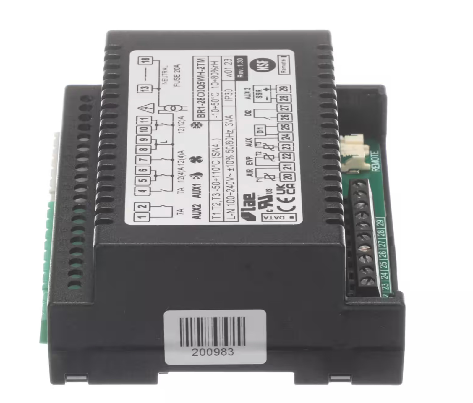 True 200983 OEM Temperature Control, LAE BR1-28COQ5WH 2TM