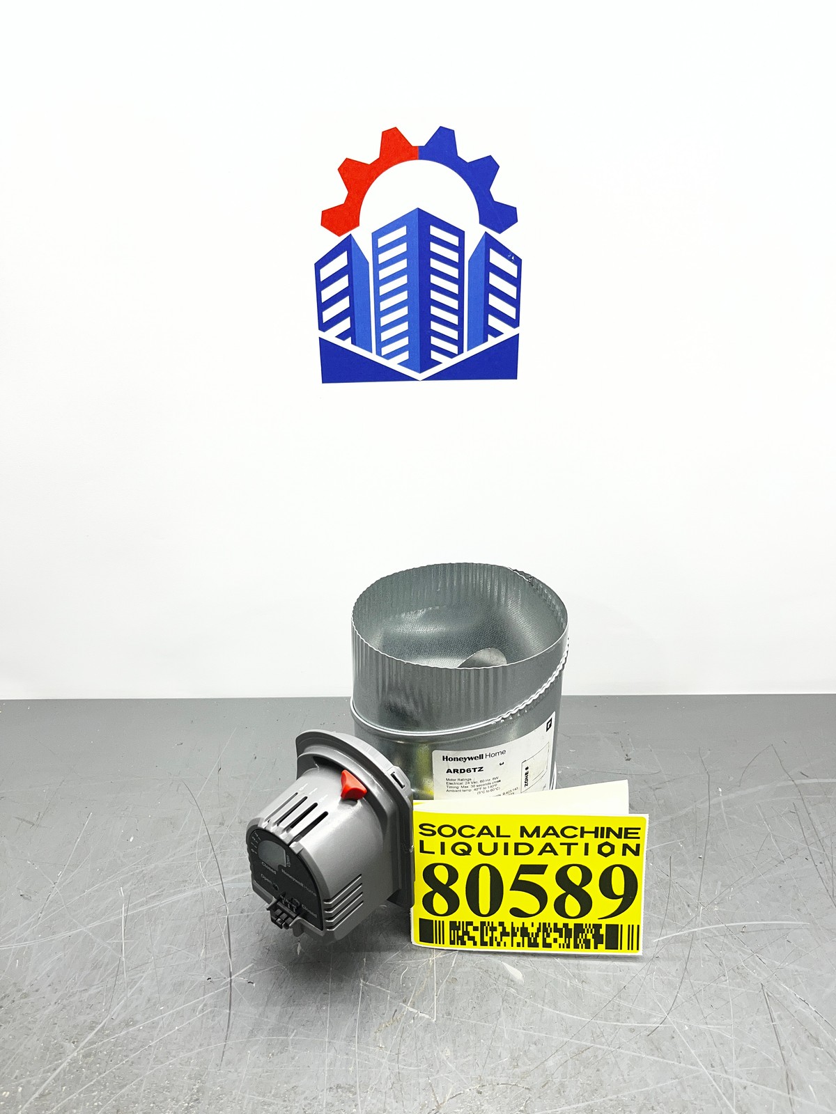 Honeywell / ARD6TZ / 24 Vac / 60 Hz – 8W / Round Damper