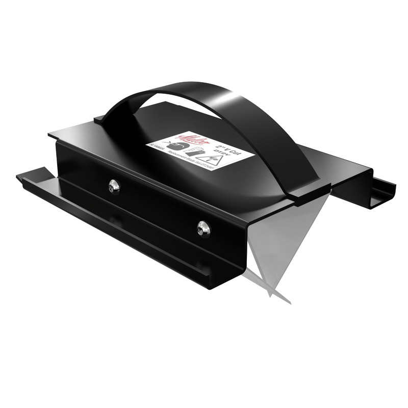 Malco Dt2V 2 V-Cut Duct Board Cutting Tool – Black