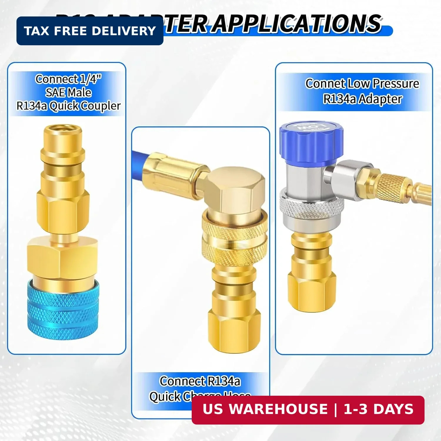 A/C R12 to R134A Retrofit Valve Kit BPV31 Piercing Valve HVAC Refrigerant Set