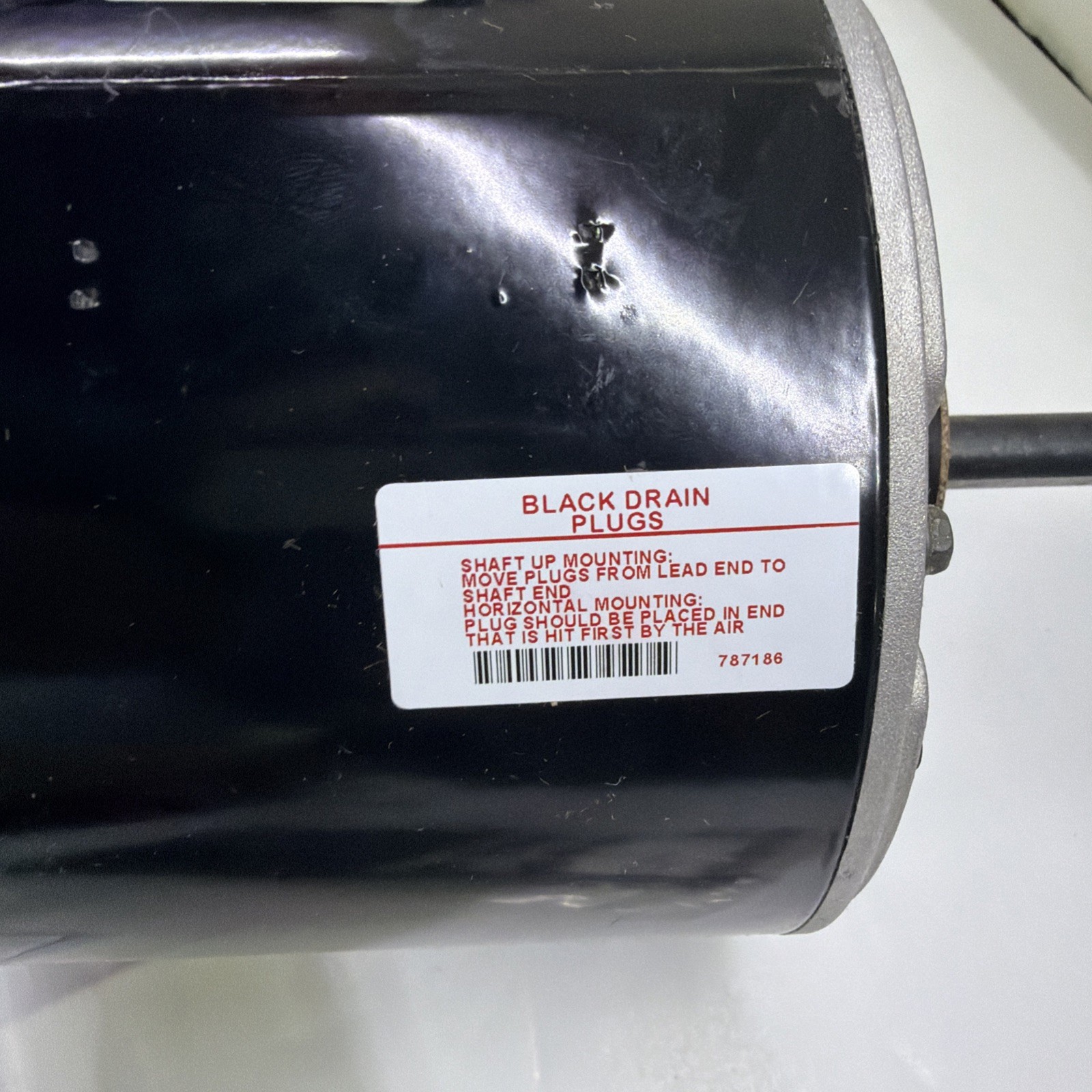 TrueLine W51-13CJA1-02 1/3 HP Universal Condenser Fan Motor 208-230V 1075 RPM