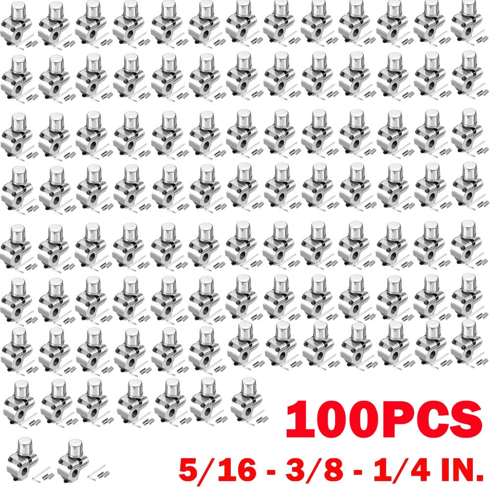 100x BPV31 Bullet Piercing Valve For A/C Refrigeration Lines 5/16 3/8 1/4 In USA