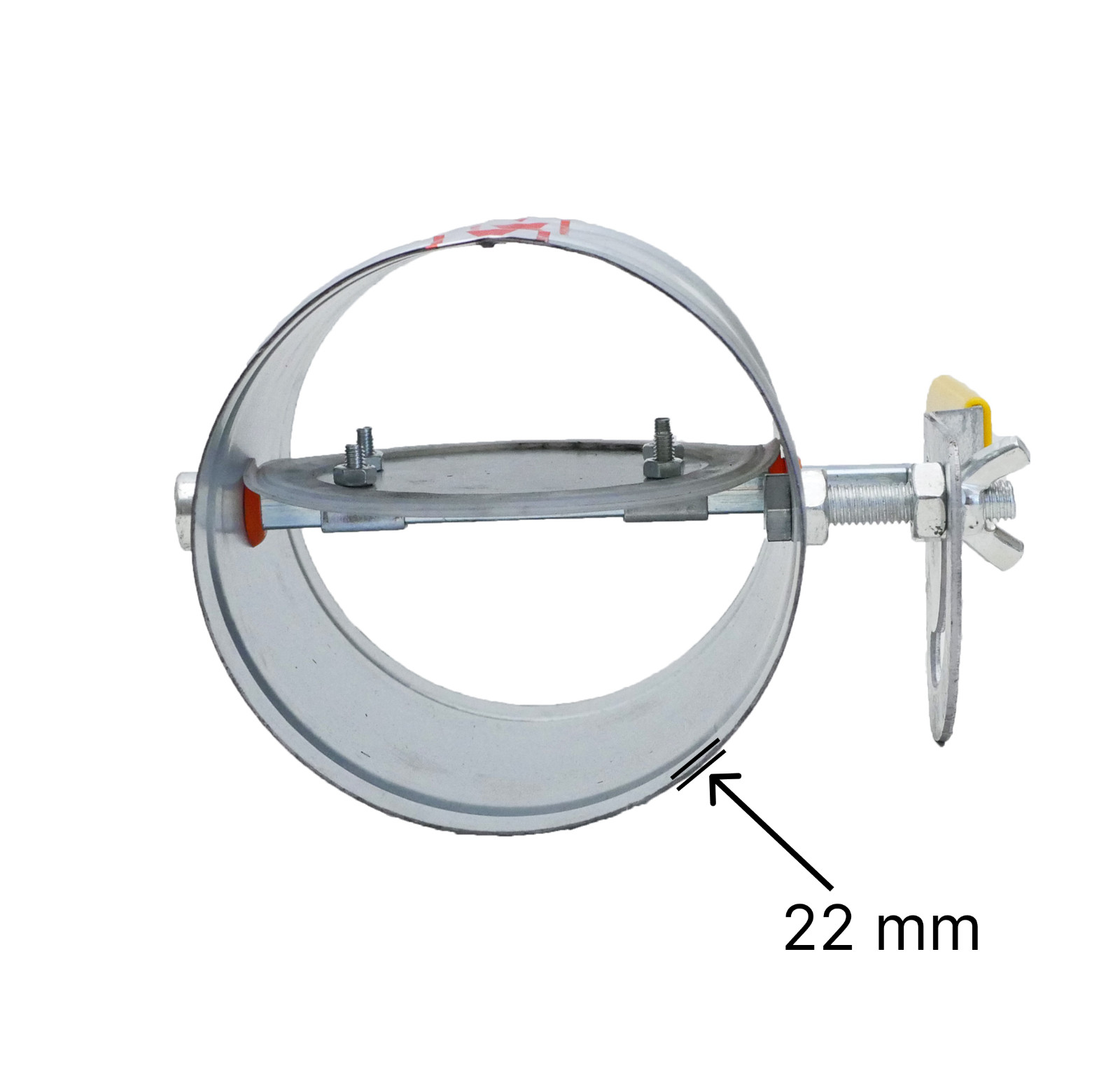 HVAC Duct Manual Volume Backdraft Damper with Adjustment Handle for HVAC Systems