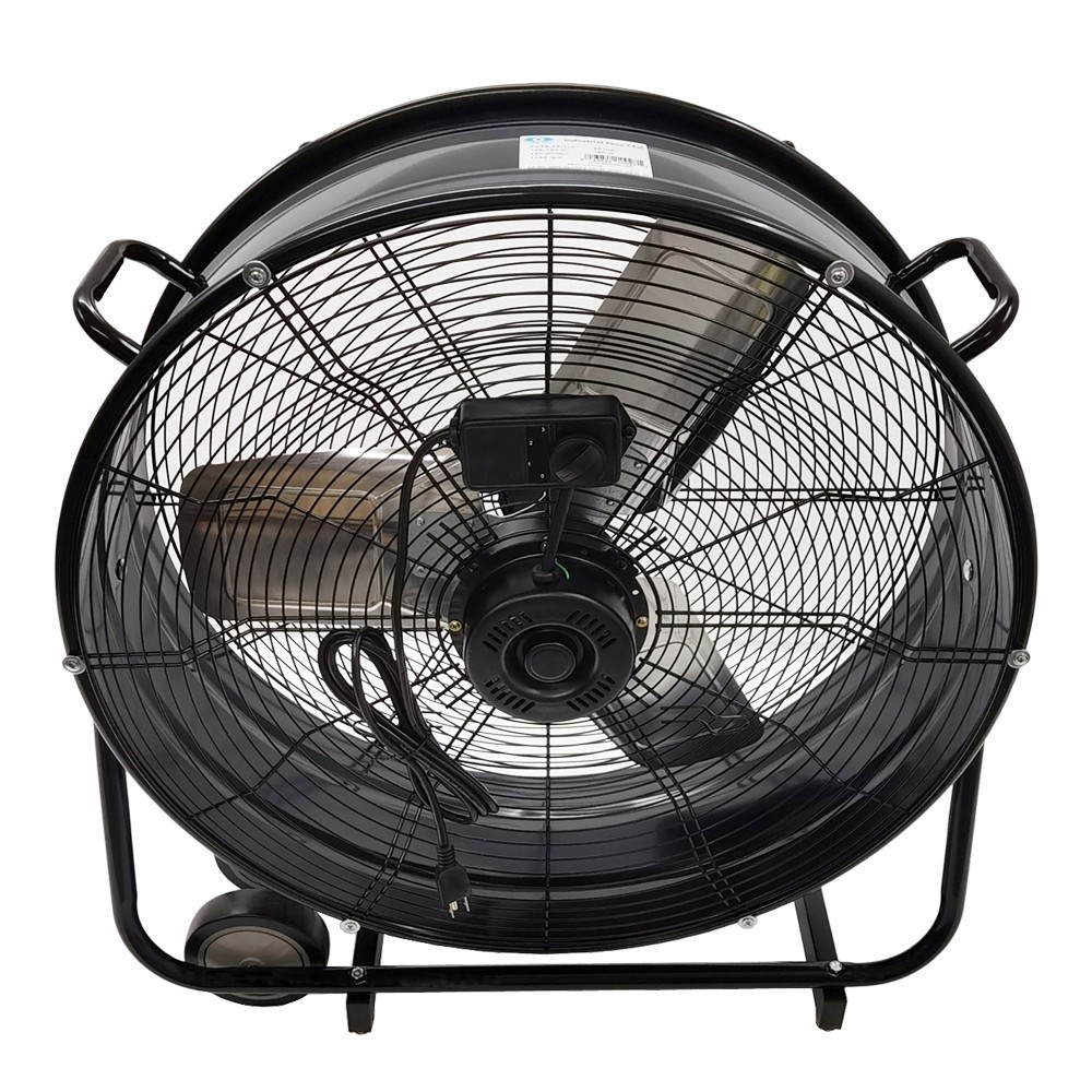 24 Inch Industrial Blower Exhaust Fan 360° Rotaty Two Levels to Adjust the Blowe