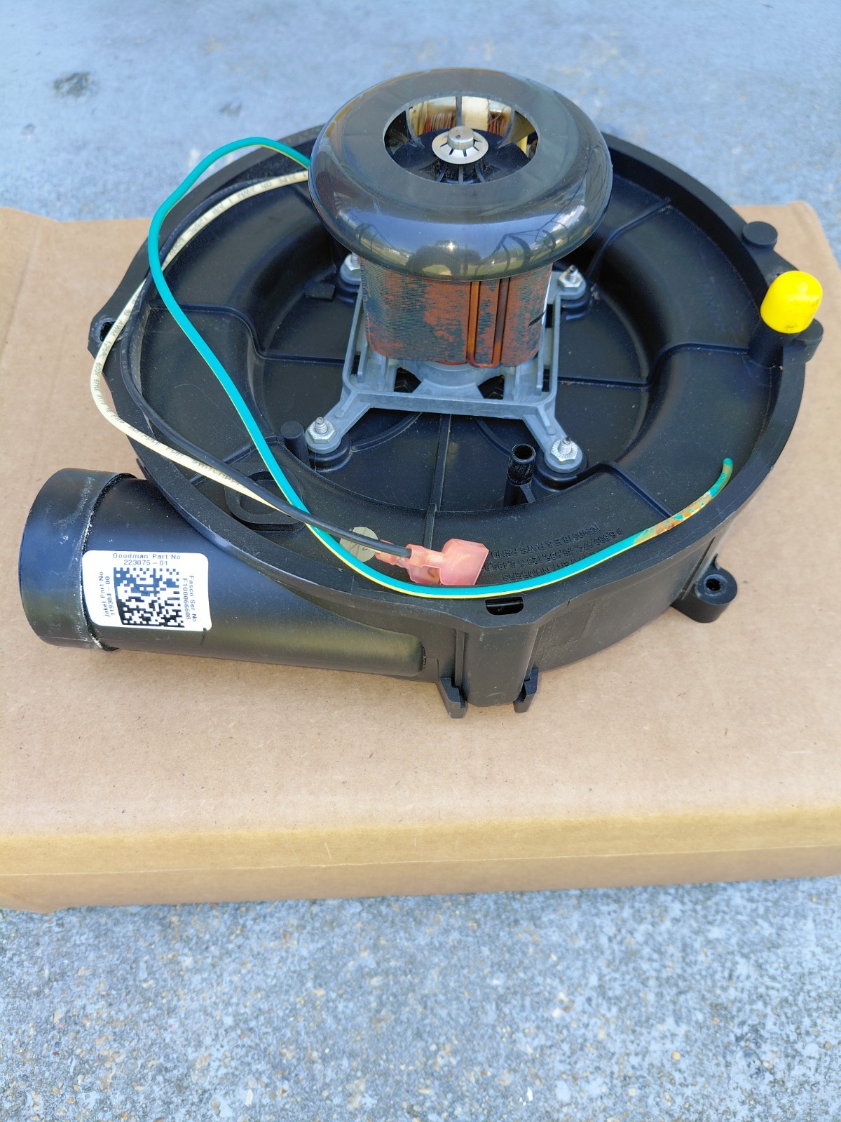 Goodman Furnace Draft Inducer Blower Motor (0171M00001S)