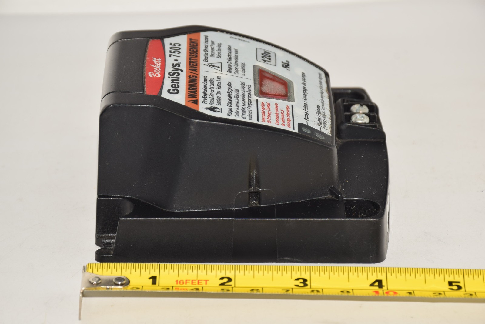 BECKETT GeniSys 7505 120-Volt Oil Burner Control – 32453 – (No Wires included)