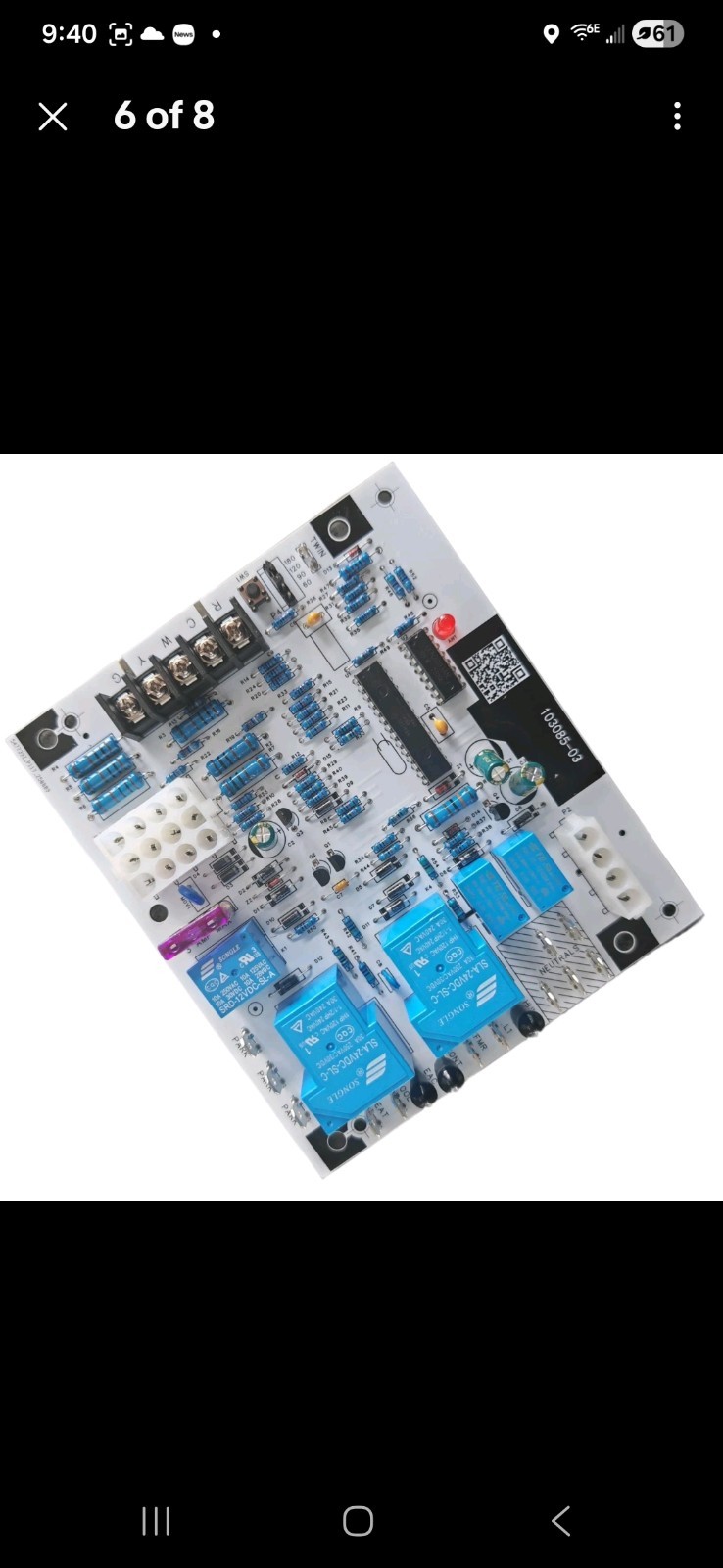 94W83 Furnace Control Board Replacement for Lennox 81W11 103085-02 1012-977A-I