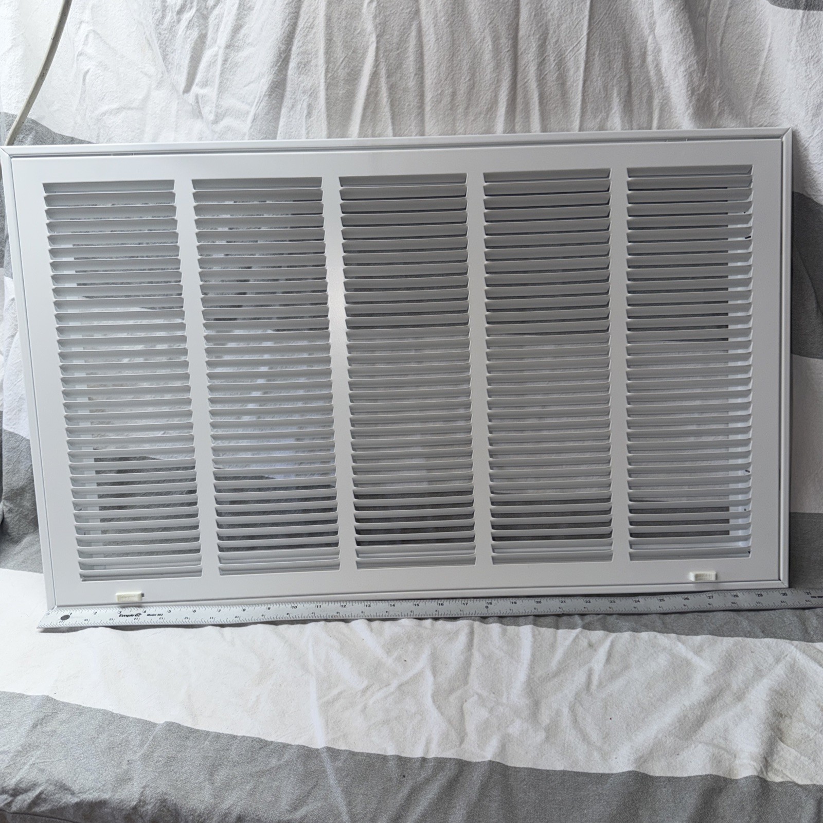 HVAC Premium 28 x 16 Duct Opening Steel Return Air, for 1-inch Filter,New In Box