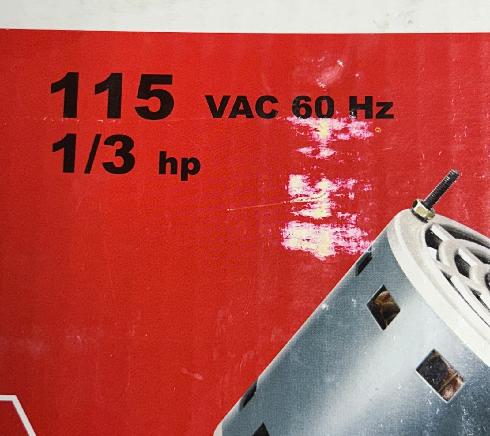 NEW Diversitech WG840585 Motor, 1/3Hp, 115V, Grey, Furnace blower motors