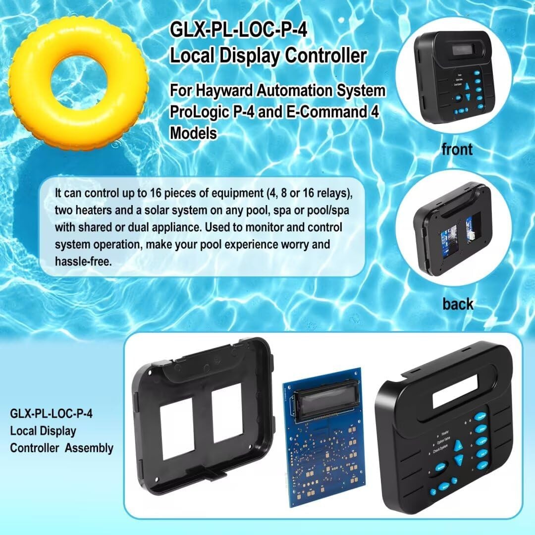 GLX-PL-LOC-P-4 Main Display Keypad Controller Service Kit Control Board Replacem